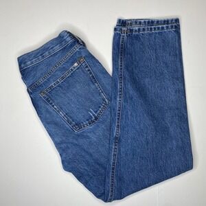 EVERLANE‎ The Relaxed Straight Fit Organic Cotton Jeans Medium Wash Size 26